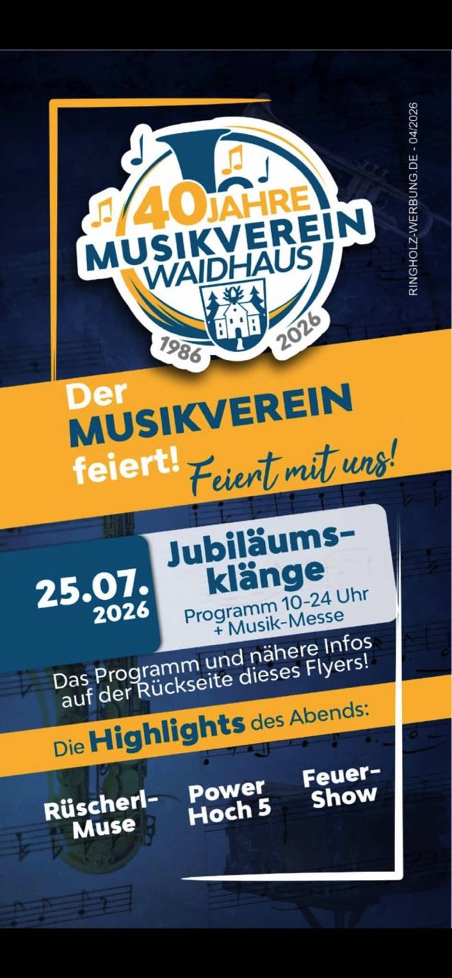 Flyer JublKl vorne
